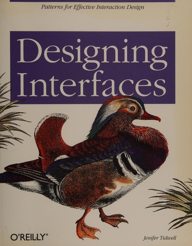 Jenifer Tidwell: Designing interfaces (EBook, 2006, O'Reilly)