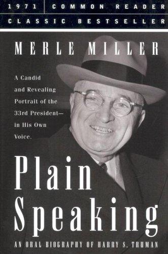 Merle Miller: Plain Speaking (Hardcover, Black Dog & Leventhal Publishers)