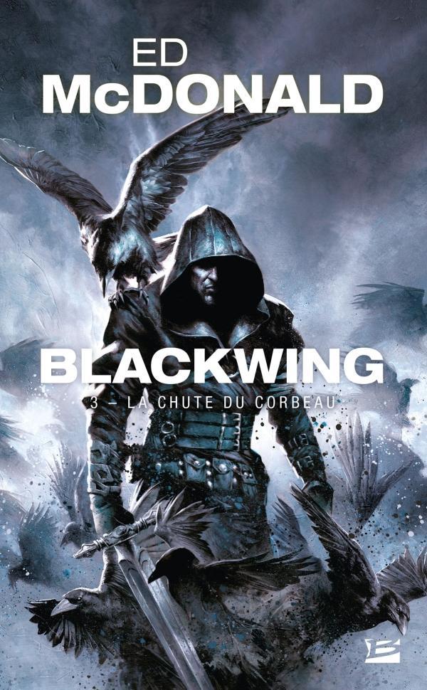Ed McDonald: La Chute du corbeau (French language, 2021, Bragelonne)