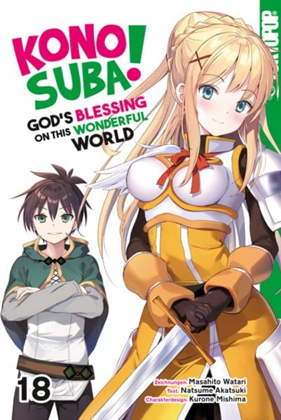 Natsume Akatsuki (暁なつめ), Kurone Mishima (三嶋くろね), Masahito Watari (渡 真仁): Konosuba! God's Blessing On This Wonderful World! 18 (Paperback, Deutsch language, 2025, Tokyopop GmbH)