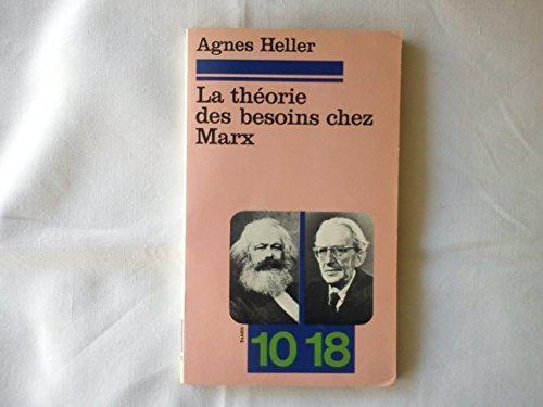 Agnes Heller: La Théorie des besoins chez Marx (French language, 1978, 10/18)