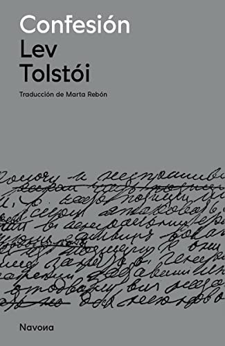 Leo Tolstoy, Marta Rebón: Confesión (Paperback, Spanish language, Navona Editorial)