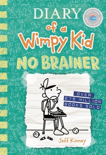 Jeff Kinney: Diary of a Wimpy Kid: No Brainer (Hardcover, 2024, Abrams, Inc.)