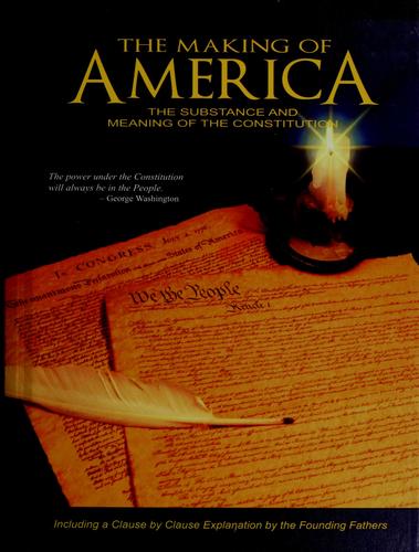 W. Cleon Skousen: The  making of America (1985, National Center for Constitutional Studies)