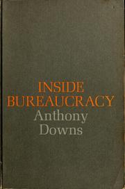 Anthony Downs: Inside bureaucracy. (1967, Little, Brown)