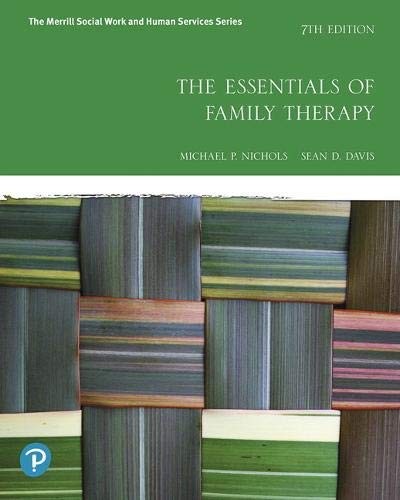 Sean D. Davis, Michael P. Nichols: The Essentials of Family Therapy (Paperback, 2019, Pearson)