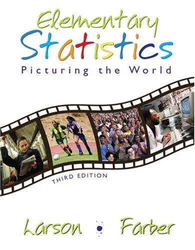 Ron Larson, Elizabeth Farber: Elementary statistics (Hardcover, 2006, Pearson Prentice Hall)