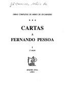 Mário de Sá-Carneiro: Cartas a Fernando Pessoa (Portuguese language, 1992, Edições Atica)