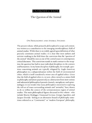 Matthew Calarco: Zoographies (2008, Columbia University Press)