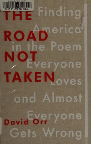 David Orr: The road not taken (2015)