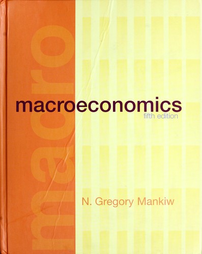 N. Gregory Mankiw: Macroeconomics (2003, Worth Publishers)