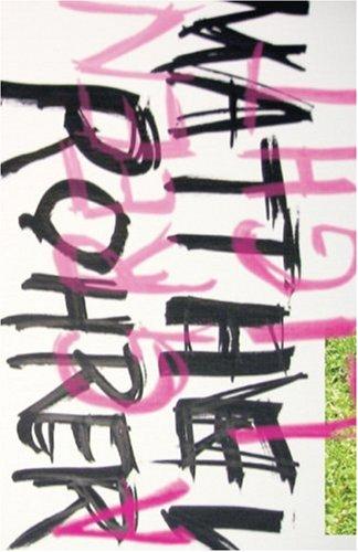 Matthew Rohrer: A green light / Matthew Rohrer. (2004, Verse Press)
