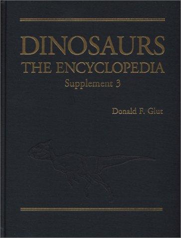 Donald F. Glut: Dinosaurs (Hardcover, 2003, McFarland & Company)