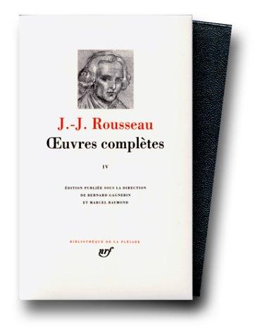Jean-Jacques Rousseau: Rousseau  (Hardcover, French language, Gallimard)