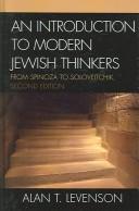 Alan T. Levenson: An introduction to modern Jewish thinkers (2006, Rowman & Littlefield)
