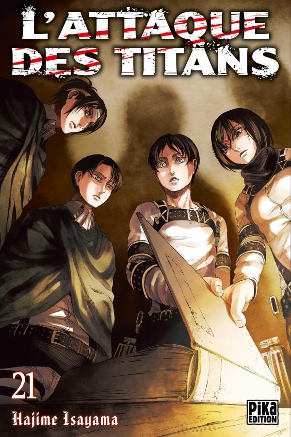 Hajime Isayama: L'attaque des titans 21 (French language, Pika Édition)