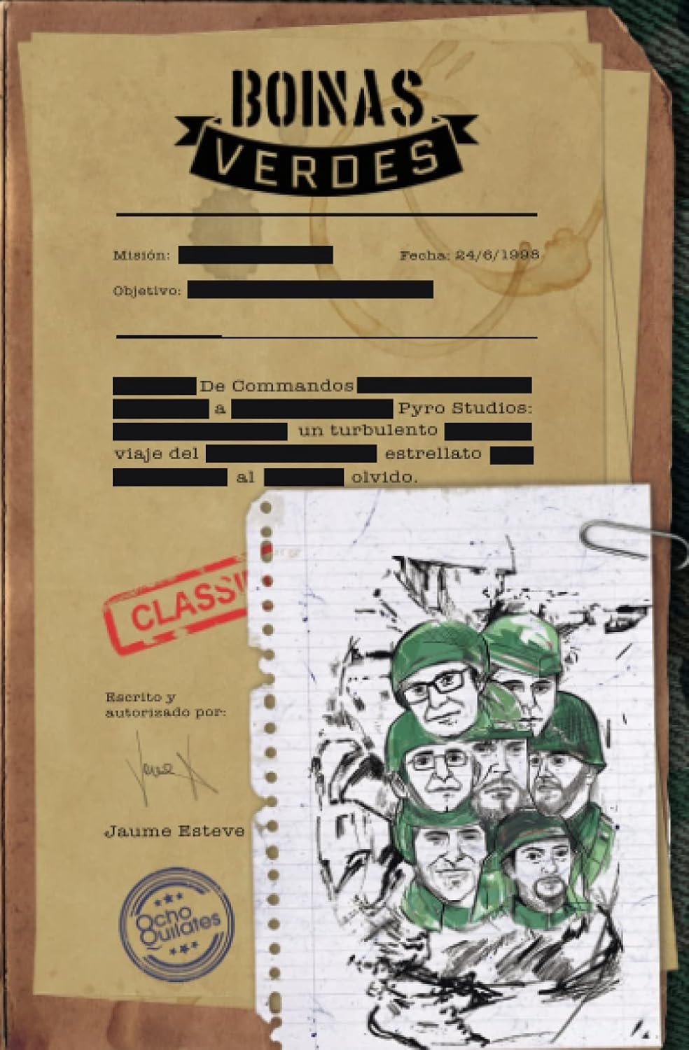 Jaume Esteve: Boinas Verdes (Paperback, Español language, 2021, Ocho Quilates)