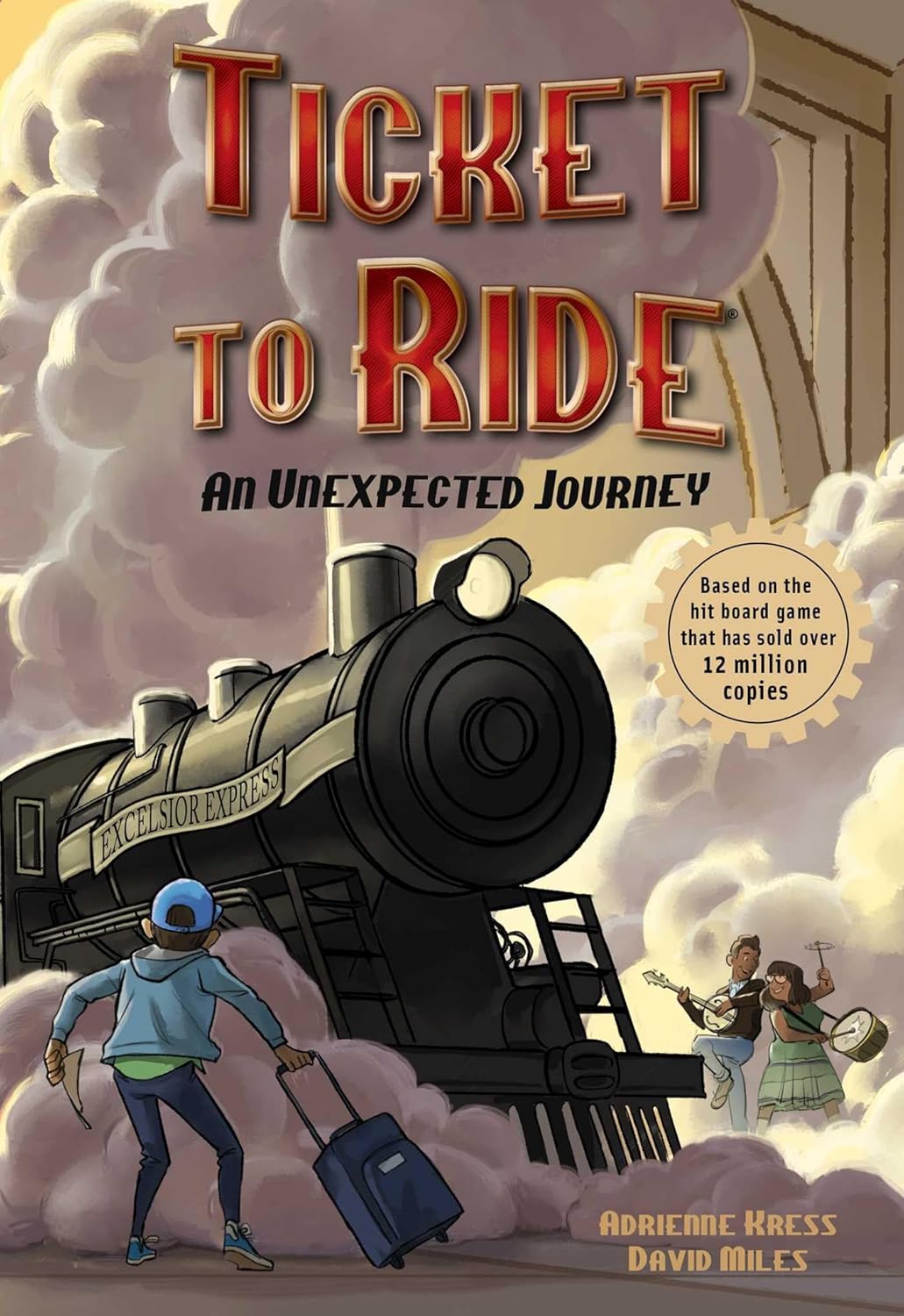 Adrienne Kress: Ticket to Ride: An Unexpected Journey (Paperback, 2025, Andrews McMeel Publishing)