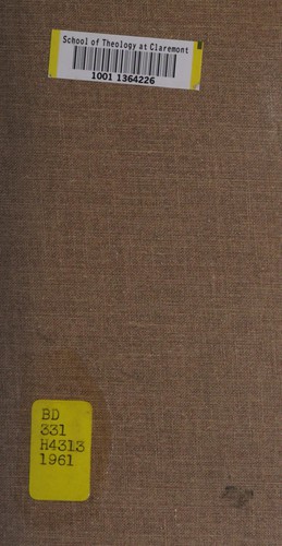 Martin Heidegger: An introduction to metaphysics (1961, Anchor Books, Doubleday & Company, Inc.)