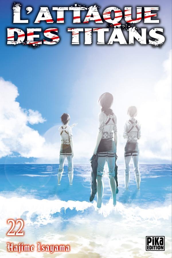 Hajime Isayama: L'attaque des titans 22 (French language, Pika Édition)
