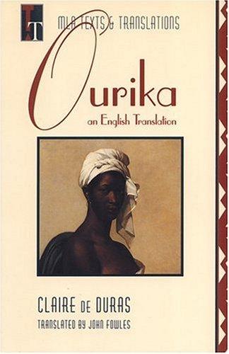 Claire de Duras: Ourika (1994, Modern Language Association of America)