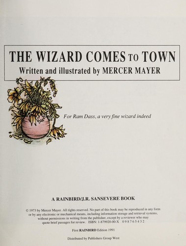 Mercer Mayer: The Wizard Comes to Town (Paperback, Rain Bird Publishers)