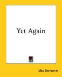 Sir Max Beerbohm: Yet Again (Paperback, 2004, 1st World Library)
