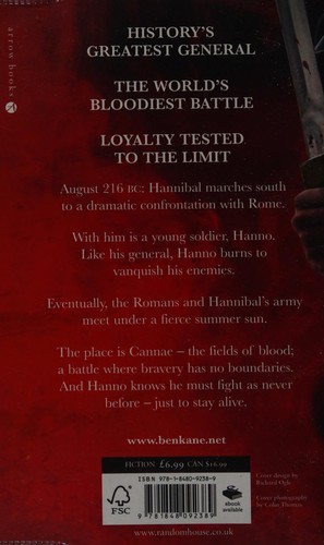 Ben Kane: Hannibal (2014, Penguin Random House, Arrow)