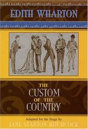 Edith Wharton: The Custom of the Country (2000, Applause Books)