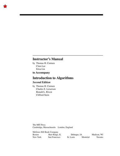 Thomas H. Cormen, Charles E. Leiserson, Ronald L. Rivest, Clifford Stein: Introduction to Algorithms and Java CD-ROM (Hardcover, McGraw-Hill Science/Engineering/Math)