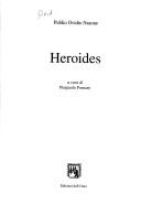 Publius Ovidius Naso: Heroides (Italian language, 1999, Edizioni dell'Orso)