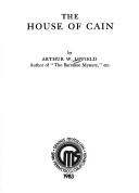 Arthur William Upfield: House of Cain (Hardcover, Dennis McMillan Publications)