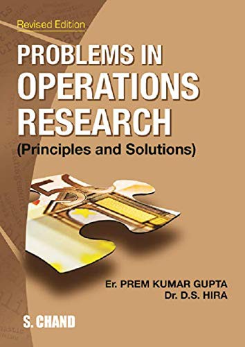Er. Prem Kumar Gupta: Problems in Operation Research (Paperback, S.Chand & Company Ltd)