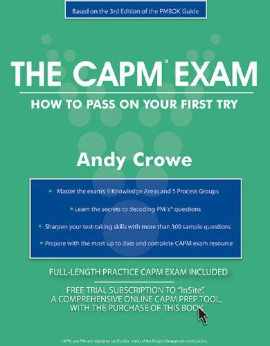 Andy Crowe: The CAPM Exam (Paperback, 2006, Velociteach)