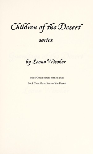 Leona Wisoker: Guardians of the desert (2011, Mercury Retrograde Press)
