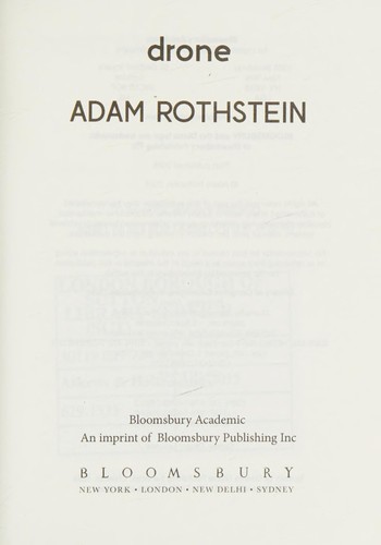 Adam Rothstein: Drone (2015)