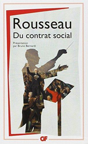 Jean-Jacques Rousseau: Du Contrat Social (French language, 1976, Groupe Flammarion)