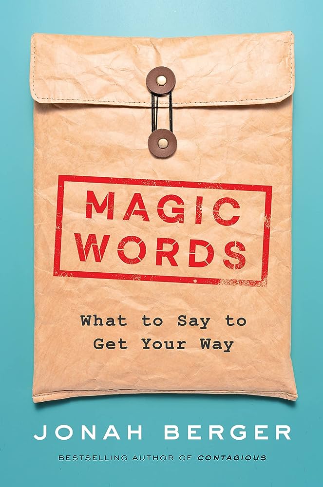 Jonah Berger: Magic Words (2023, HarperCollins Publishers)