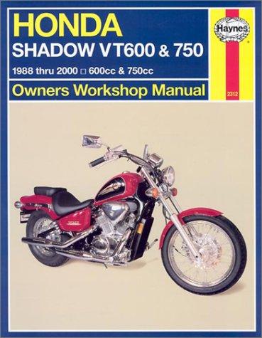 John Harold Haynes: Honda Vt600 and Vt750 Shadow V-Twins Owners Workshop Manual (Paperback, 2002, Haynes Publications)