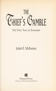 Juliet E. McKenna: The Thief's Gamble (1999, Harper Collins)