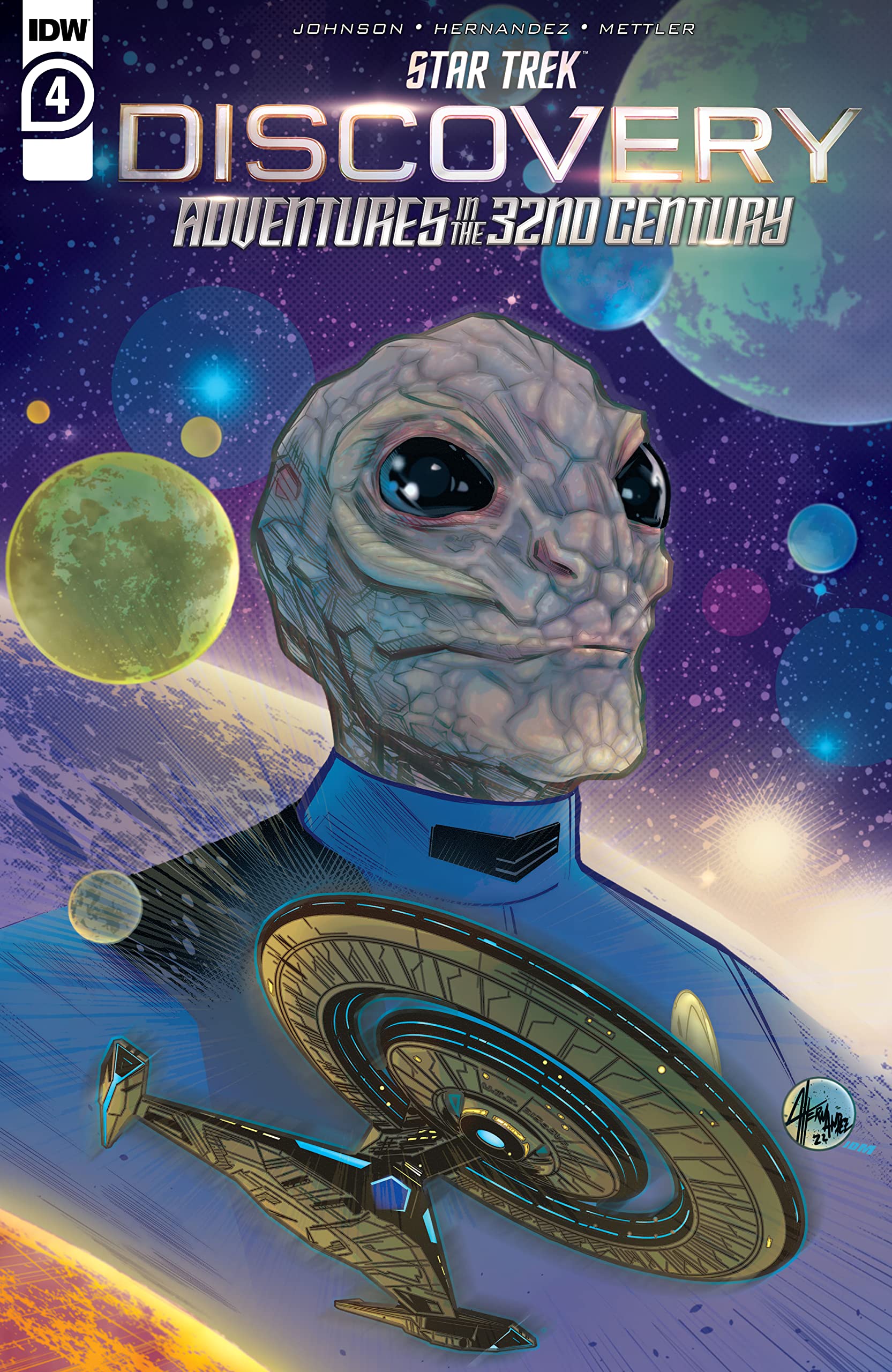 Mike Johnson: Star Trek: Discovery - Adventures in the 32nd Century #4 (EBook, 2022, IDW)