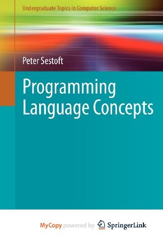 Peter Sestoft: Programming Language Concepts (Paperback, Springer)