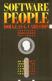 Douglas G. Carlston: Software people (1985, Computer Book Division, Simon & Schuster)