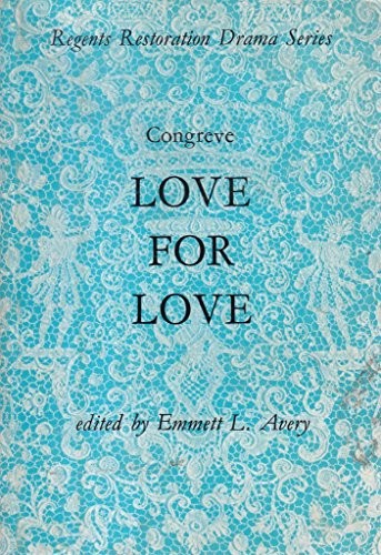 William Congreve: Love for love (1967, E.Arnold, Edward Arnold)