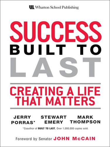 Jerry I. Porras: Success Built to Last (EBook, 2007, Wharton School Publishing (Paula))