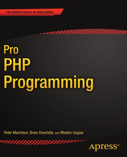 Peter MacIntyre: Pro PHP programming (2011, Apress, Distributed by Springer Science+Business Media)