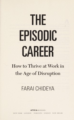 Farai Chideya: The episodic career (2016)