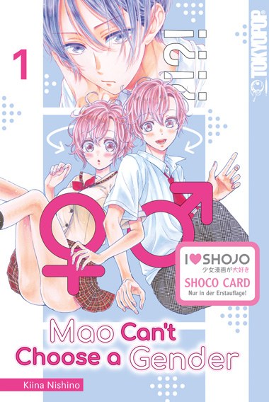 Kiina Nishino: Mao Can't Choose a Gender 01 (Hardcover, German language, 2023, Tokyopop)