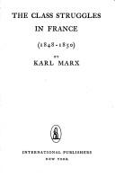 Karl Marx: The class struggles in France, 1848 to 1850 (1976, Progress Publishers)