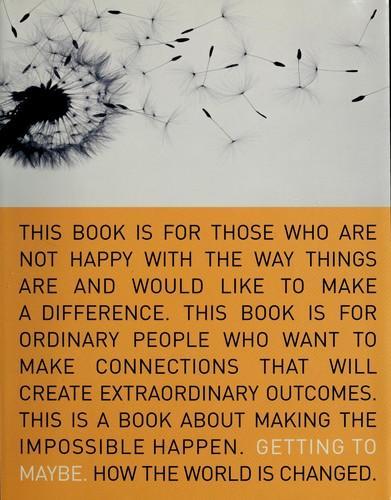 Frances Westley, Michael Quinn Patton, Brenda Zimmerman, Michael Patton: Getting to maybe (Paperback, 2006, Vintage Canada)